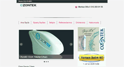 Desktop Screenshot of ozontek.com.tr